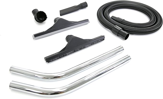 Compact Industrial Wet/Dry Vacuum Cleaner | 2 Motors | 2000 Watt Power | 225 CFM | 19 Gallon Capacity