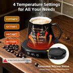 You're Awesome Coffee Mug Warmer Set, Smart Electric Coffee Cup Warmer for Desk Office, 4 Temperature Setting & 8H Auto Shut Off Candle Heater Beverage Coffee Warmer Birthday Thank You Gifts for Women