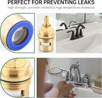 Faucet Cartridge Replacement for Kohler 1000187, Used in Deck Faucets with 3/4 inch Valves, Cold Ceramic Valve Faucet Replacement Parts (Cold 1000187)