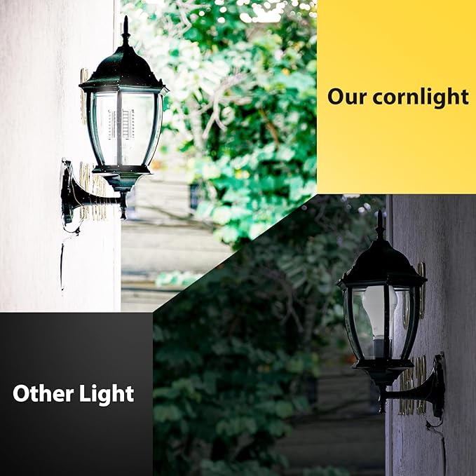 65W LED Corn Light Bulb 6 pack(650W Equivalent ) ,Daylight 5000K E26/E39 Commercial Grade 7800LM Medium Mogul Base LED Lamp,Large Area Lights For Outdoor Indoor Garage Warehouse Factory Bay Light