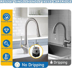 RP50587 Cartridge Valve Replacement for Delta RP50587 Valve Cartridge, Compatible with Single-Handle Kitchen and Lavatory Faucets-Includes Allen Wrench