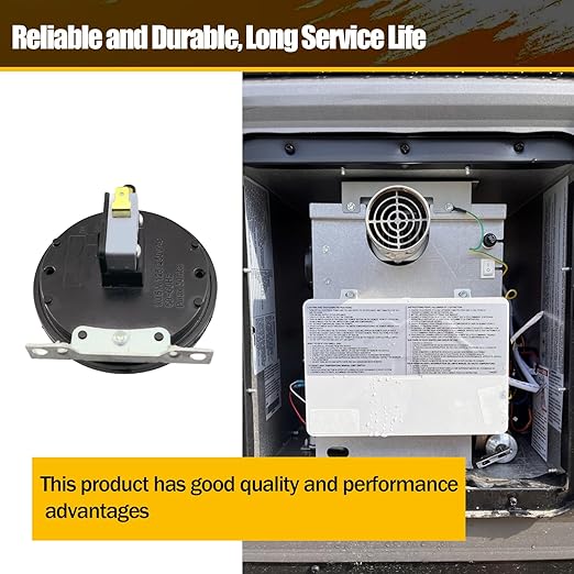 Water Heater Air Pressure Switch Fit for CAMPLUX Ranein Recpro Girard FOGATTI Furrion Suburban RV and Gas Tankless Water Heater