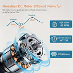 52inch Low Profile Ceiling Fan with Light and Remote/APP Control, LED Dimmable DC ReversibleModern, Flush Mount,6 Blade,Black Ceiling Fan for Bedroom Living Room/Outdoor Use