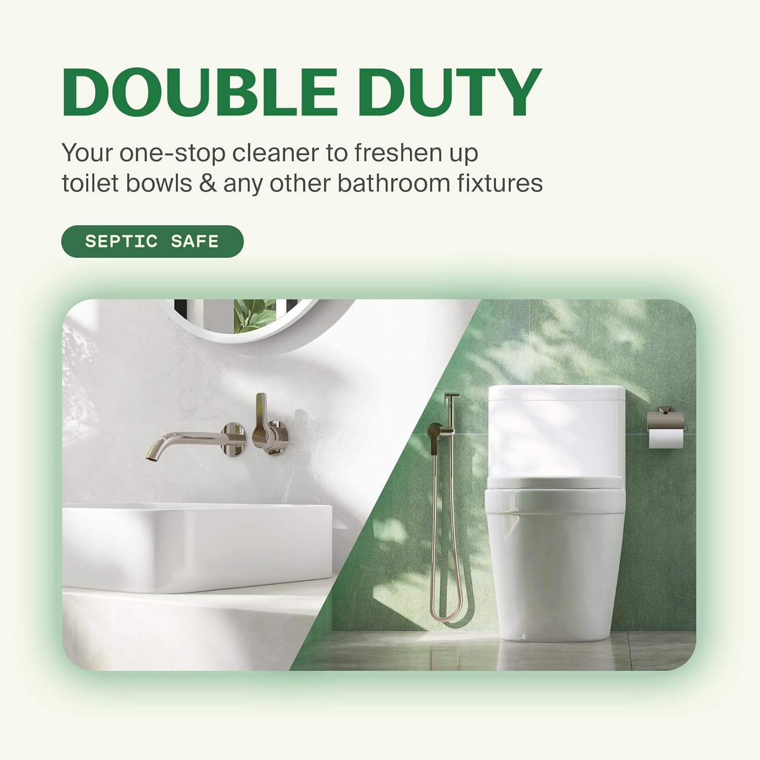 Fuwa3e Pineapple Enzyme Natural Toilet Bowl Cleaner Halcyon Eucalyptus - 16.9oz 3 Pack - 99% Plant Based Non Bleach Bathroom Cleaner - Freshens and Deodorizes with Fermented Pineapple Peels