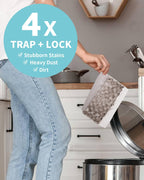 Heavy Duty Dry Sweeping Cloths for Swiffer Sweeper, Disposable Pet Dry Mop Pad Refills, Super Thick, 4X Locks Out Dust and Hair for Floor Cleaning