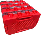 Craftsman Nano Small Versastack Compatible Stackable Plastic Storage Cases 4 Pack