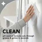 Weiman Stainless Steel Cleaner and Polish - Microfiber Cloth - Protects Appliances from Fingerprints and Leaves a Streak-Free Shine for Refrigerator | Dishwasher | Oven | Grill