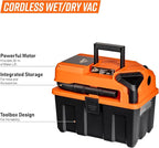 Armor All 2.5-Gallon 20V Cordless Wet Dry Vacuum with 2.0Ah Battery– DVTB202 0902