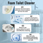 2PCS Foam Toilet Cleaner,New Powerful Foaming Toilet Bowl Cleaner,Foaming Bathroom Cleaner for Home,Instant Powerful Cleaner for Toilets Squatting Pans
