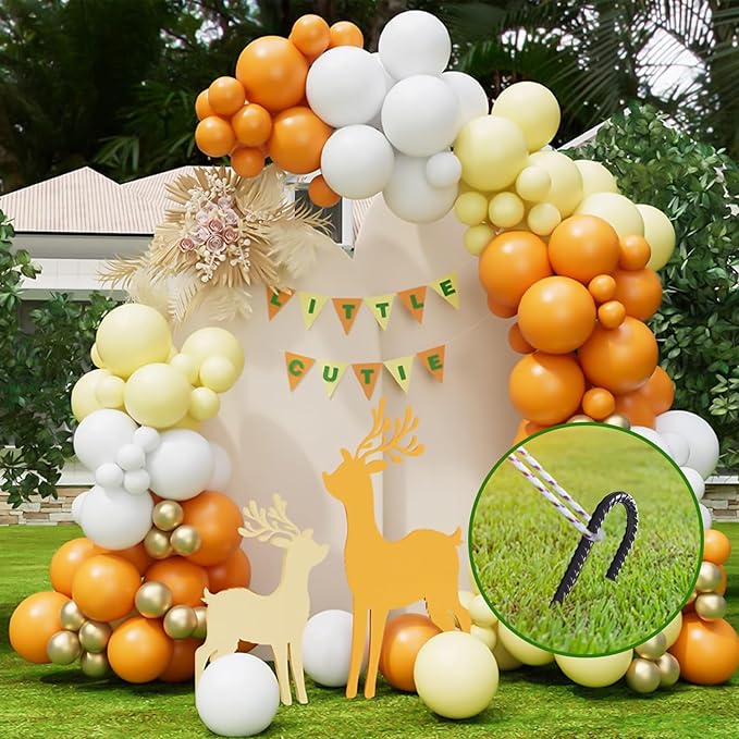 AAGUT 16 Inches 24 Pack Rebar Staks J Hook 3/8” Ground Stakes Heavy Duty with Chisel Point End for Camping Tent, Chain Link Fence, Outdoor Decorations, Inflatables, Black Coated