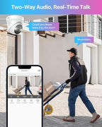 ZOSI 32CH 4K PoE Security Camera System,16pcs 8MP Dome Cameras,Person Vehicle Detection,Two-Way Talk,Spotlight Color Night Vision,16Port 32Channel NVR with 4TB HDD,24/7 Recording for Home/Business