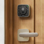 ULTRALOQ Bolt Fingerprint WiFi Smart Lock with Handle Lever Set, Front Door Lock Set, Keyless Entry Deadbolt with Fingerprint, App Remote Control, Keypad, Auto Unlock, 10 Mon. Battery, BHMA Certified