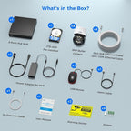 [4K HD + 330°Pan 90°Tilt] Hiseeu 4K PoE Security Camera System, CCTV Camera Security System w/4Pcs PoE PTZ Dome Cameras, Human/Vehicle Detect,2-Way Audio,Home Surveillance NVR Kit, 3TB HDD,7/24 Record