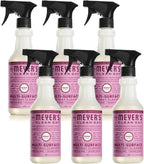 MRS. MEYER'S CLEAN DAY All-Purpose Cleaner Spray, Peony, 16 fl. oz - Pack of 6