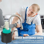 92730000 Faucet Valve Core Compatible with Hansgrohe M3/M2 Single-Hole Ceramic Cartridge 2-inch Spare Part, Durable Plastic, Black