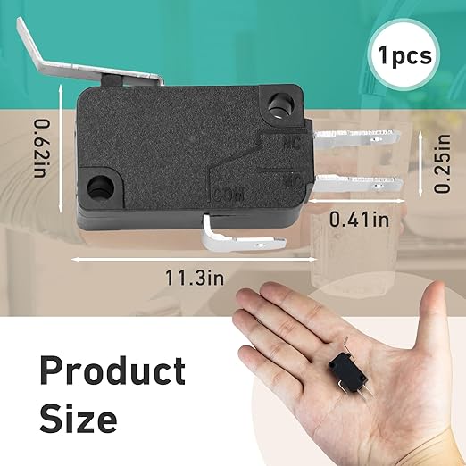 7305150 Water Softener Rotor Position Switch Replacement for GE Kenmore Softener 7030705 7030713 9001800 WS21X10003 Models(Black)