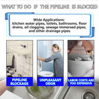 Wild Tornado Sink Drain Cleaner, Powerful Sink and Drain Cleaner Powder for Kitchen and Bathroom