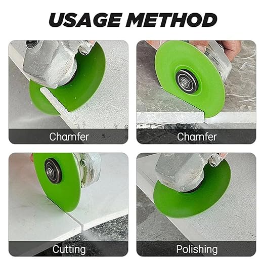 2025 New Rock Slab Grinding Disc, Glass Cutting Disc, Rock Plate Flat Grinding Disc, Flat Grinding Cutting Blade, Glass Cutters Tools, for Rock Slabs, Ceramics, Glass, Marble