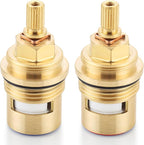 Faucet Cartridge Replacement for Kohler 1000187 1000188, Used in Deck Faucets with 3/4 inch Valves, 2 Pack Ceramic Valve Faucet Replacement Parts (2 Pack 1000187+1000188)