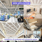 20 Pack 4FT LED T8 Type A+B Tube Lights, 24W, 5000K, Single or Double End Powered, Plug and Play or Ballast Bypass, 4 Foot T10 T12 Fluorescent Bulbs Replacement, Clear Cover