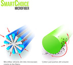 Arkwright Microfiber Cleaning Cloths - (Pack of 12) Lint & Streak-Free Drying Wash Towels, 320 GSM Super Absorbent & Quick Dry, Perfect Cleaner for Car, Glass, and Window, 12 x 12 in, Yellow