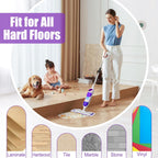 15 Pack Disposable Power Mop Refills for Swiffer Power Mop Multi-Surface & Wood Mopping Pad,Spray Wet Pads Refills, PowerMop Pads for Floor Cleaning(Quick-Absorb, No Residue)