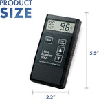 Ligno Scanner SDM Pinless Moisture Meter - Wood Moisture Meter for Hard & Soft Woods, Bamboos, Drywall & Concrete - Dual-Depth Humidity Tester & Detector for Flooring Inspectors & Flooring Installers