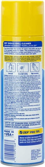Enforcer ZUOVGR19 19-Ounce Zep Heavy-Duty Oven and Grill Cleaner