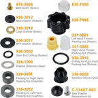 630-8500 Wall Hydrant Complete Service Kit | Compatible with Prier Outdoor Faucet Models | Premium Repair Replacement Parts with Stainless Steel & Brass Components | Leak-Proof Design | Easy DIY