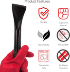 Plastic Scraper - 2 Pack - Non Scratch Cleaning Tool for Kitchens, Countertops, Windows, Walls, Floors, Cars, Mailboxes - Remove Food, Adhesive, Caulking, Stickers, Labels, Decals, Tape