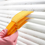 10Pcs Window Blind Cleaner Duster Set, Washable Dusting Cleaner Air Vent Cleaning Tool (Blue)