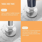 1.5" Tub Drain Extractor Removes Old Broken Stubborn and Rusted Drains with Ease Strong Grab Plumbing（ M05255 1.5" ） - 1PACK