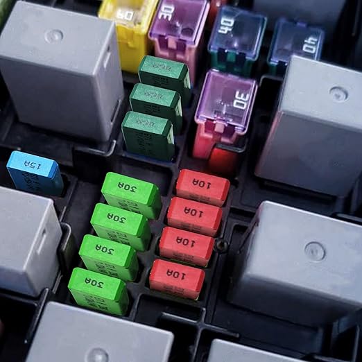 GLOSO Circuit Breakers E71 Auto (T1) Reset Mini ATM (25A, 5 Pack)