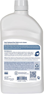 Bona Hardwood Floor Polish - 32 fl oz - Low Gloss Shine - Polish for Wood Floors - Protects and Renews Dull Flooring - Covers 500 sq ft