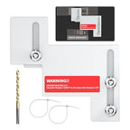 Generator Interlock Kit Fit for Eaton Cutler Hammer Challenger BR Series and CH Series 150 or 200 amp Panels 1 1/4 to 1 1/2" Space Between Main and Generator Breaker