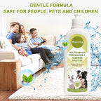 Multi-Surface Floor Cleaning Solution Household Floor Cleaner Care for All Robot Vacuums with Mopping and Cordless Wet/Dry Vacuums (16.9Fl Oz/500ML) 2 bottles