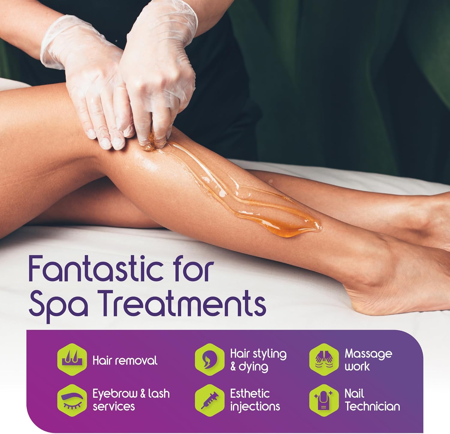 Inspire Exam Medical Clear Vinyl Disposable Gloves - Latex Free for Cleaning, Food Prep