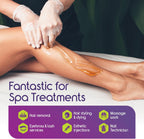 Inspire Exam Medical Clear Vinyl Disposable Gloves - Latex Free for Cleaning, Food Prep