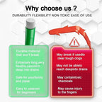 3Pcs Drain Snake Hair Remover Tool, 50 IN Sink Snake - A Highly Effective Drain Cleaner Tool for Various Bathroom Drains like Sink, Bathtub and Shower to Unclog Swiftly