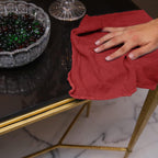 Avalon Towels Cotton Shop Rags – (Pack of 600) Size 12x14 Inches Cleaning Rags – Absorbent Shop Towels and Multipurpose Cleaning Towels for Automobiles, Industries, Garage and Homes (Red)