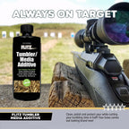 Flitz Tumbler Media Additive - 7.6oz Bottle of USA-Made Brass Cleaner Reloading Liquid for Ammo, Copper, & All Metals - Ammonia-Free Tumbling Polish to Remove Oxidation, Powder Residue (1 Pack)