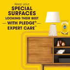 Pledge Expert Care Wood Wipes & Windex Ammonia-Free Glass Cleaning Wipes Bundle, 24ct Lemon Scent Wood Wipes & 25ct Ammonia-Free Glass Wipes for Surface Cleaning