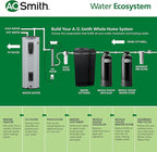 AO Smith Whole House Salt Free Descaler System - Works with City & Well Water Filters - 6yr, 600,000 Gl - Water Softener Alternative for Home - AO-WH-DSCLR