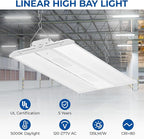 CINOTON 2FT 150W LED Shop Light with 20250LM, 0-10V Dimmable Linear High Bay Lighting with 5000K, 120-277V 135LM/W Commercial Hanging Lights for Garage Office Warehouse Workshop Factory UL Listed
