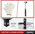 Kitchen Shelving with Lockable Wheels - 5-Tier Space-Saving Metal Shelves 72" H X 31.5" W X 17" D, Heavy Duty Adjustable Storage Shelf for Living Room/Home Office/Pantry