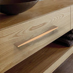 Asidrama 10 Pack 10 Inch(254mm) Champagne Bronze Kitchen Cabinet Handles, Cabinet Pulls Kitchen Cabinet Hardware for Cupboard Drawer Pulls