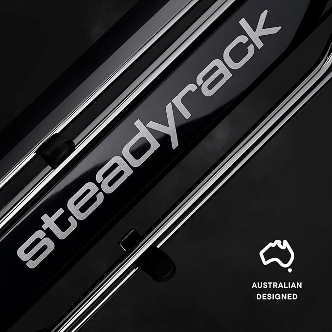 Steadyrack Bike Rack for Road Bikes - The Original Wall Mounted Vertical Bike Storage - Fits Narrow Tires - Space Saving Pivot Design - Heavy-Duty Steel Rack for Indoor Garage, Apartment or Home Use