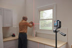 BOSCH GLL50-20 50 Ft Self-Leveling Cross-Line Laser, Includes Integrated Magnetic Mount & 2 AA Batteries