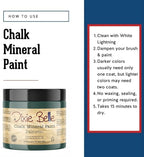 Dixie Belle Paint Company Chalk Finish Furniture Paint - Palmetto (16oz) - Matte Rich Green Chic Chalk Mineral DIY Furniture Paint
