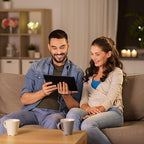 Amico 6 Pack Dimmer Light Switch, Single-Pole or 3-Way Slide Dimmer Switches for Led Lights, Suitable for 150W Dimmable LED/CFL and 600W Incandescent/Halogen, Wall Plate Included, UL Listed, White